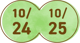 10/24・10/25