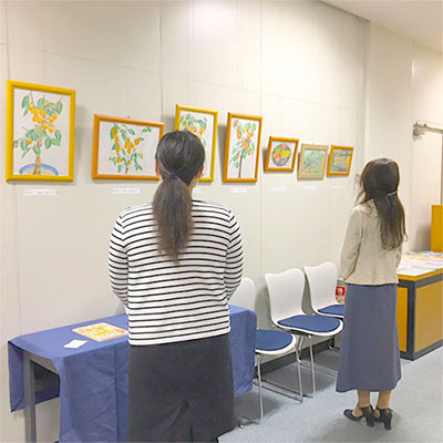 展示テーマ「柿の木」