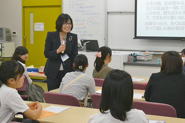 長見先生による傾聴に関する講義