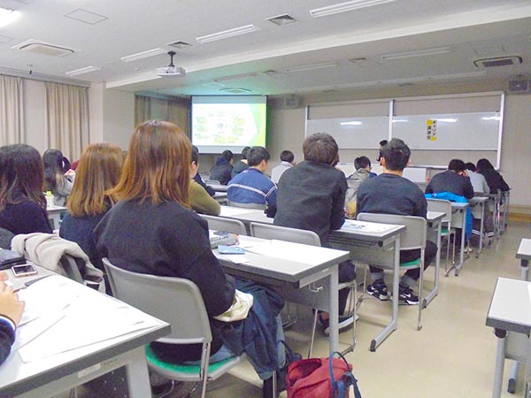 キャリア講演会の様子