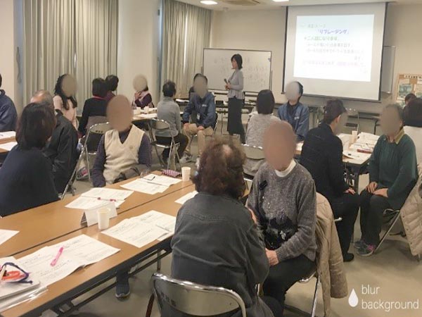 岬町社協主催の講演会の様子