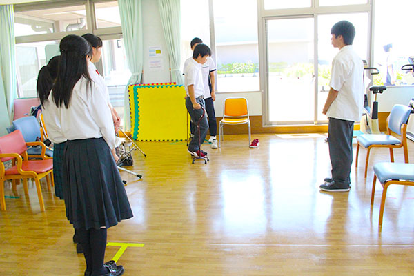 病院見学会の様子