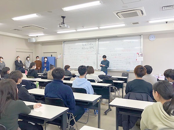 国家試験「壮行会」の様子