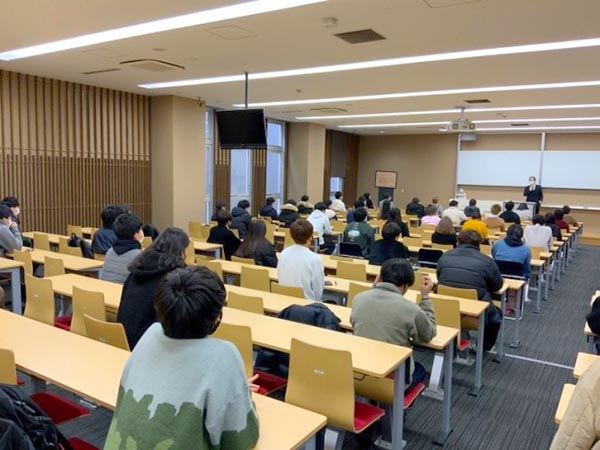 国家試験壮行会の様子