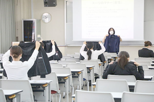 インターンシップ科目の様子