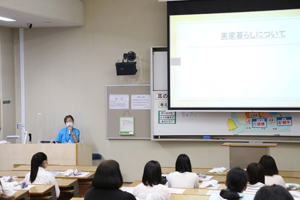 在学生の話の様子