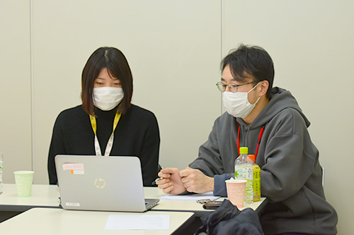 オンライン学内合同説明会の様子