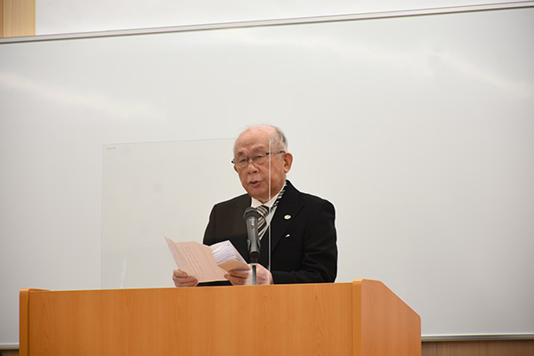 春学期 卒業証書学位記授与式の様子