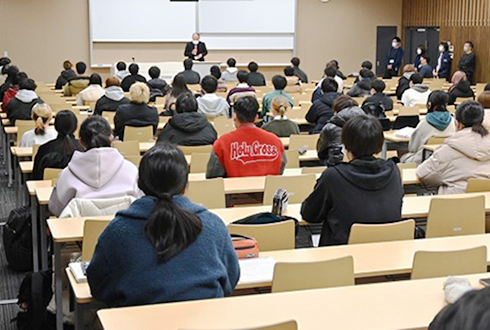 国家試験壮行会の様子