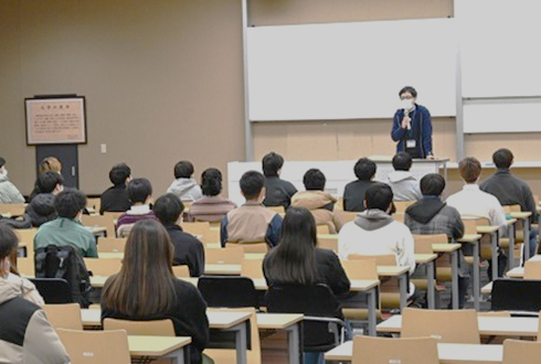 国家試験壮行会の様子