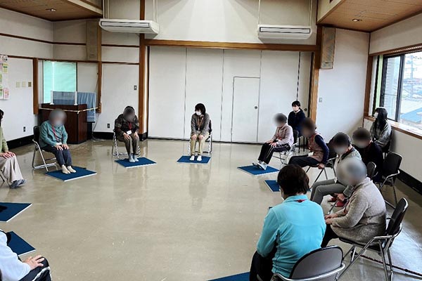 高齢者介護予防事業の様子